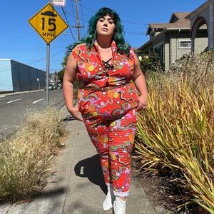 New without tags: never worn super fun jumpsuit from Nooworks